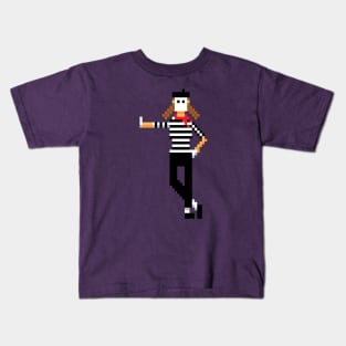 Street Performer - Pixel Art Kids T-Shirt